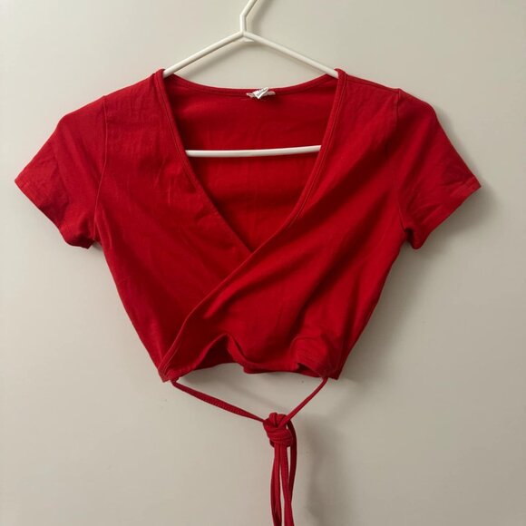 Garage Wrap Crop Top - Picture 1 of 4